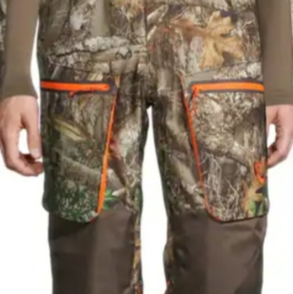 REALTREE MENS HUNTSHIELD INSULATED  WATERPROOF CARGO CAMO PANTS - Picture 6 of 11